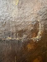 Старинная интерьерная картина «Обнаженная»