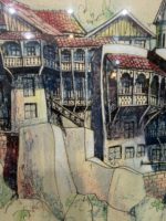 Коллекционная картина «Старые дома около Метехи»