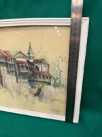 Коллекционная картина «Старые дома около Метехи»