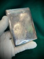 Уникальный серебряный портсигар от дома Фаберже