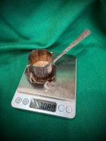 Антикварное ручное сито для заварки чая