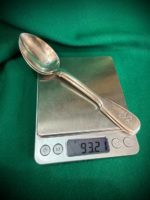 Классические парные десертные ложки